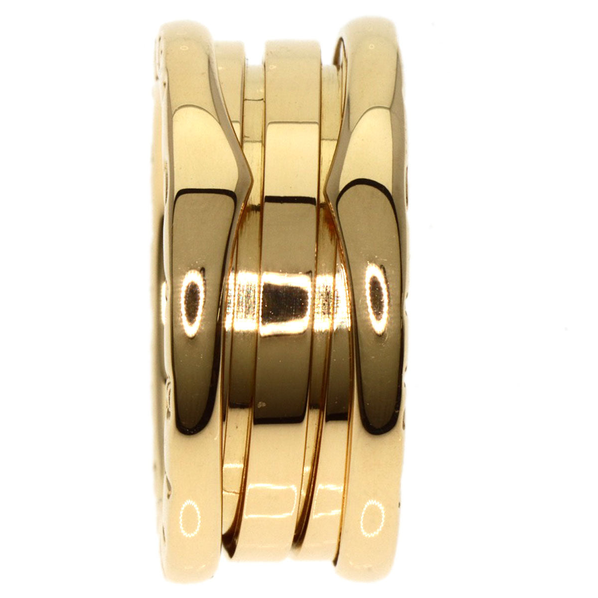 BVLGARI   Ring B.zero1 2 Band #48 K18 Yellow Gold Ladies