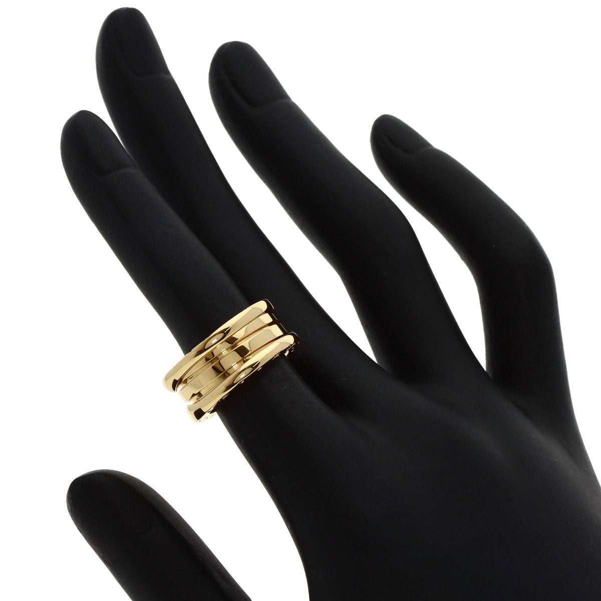 BVLGARI   Ring B.zero1 2 Band #48 K18 Yellow Gold Ladies