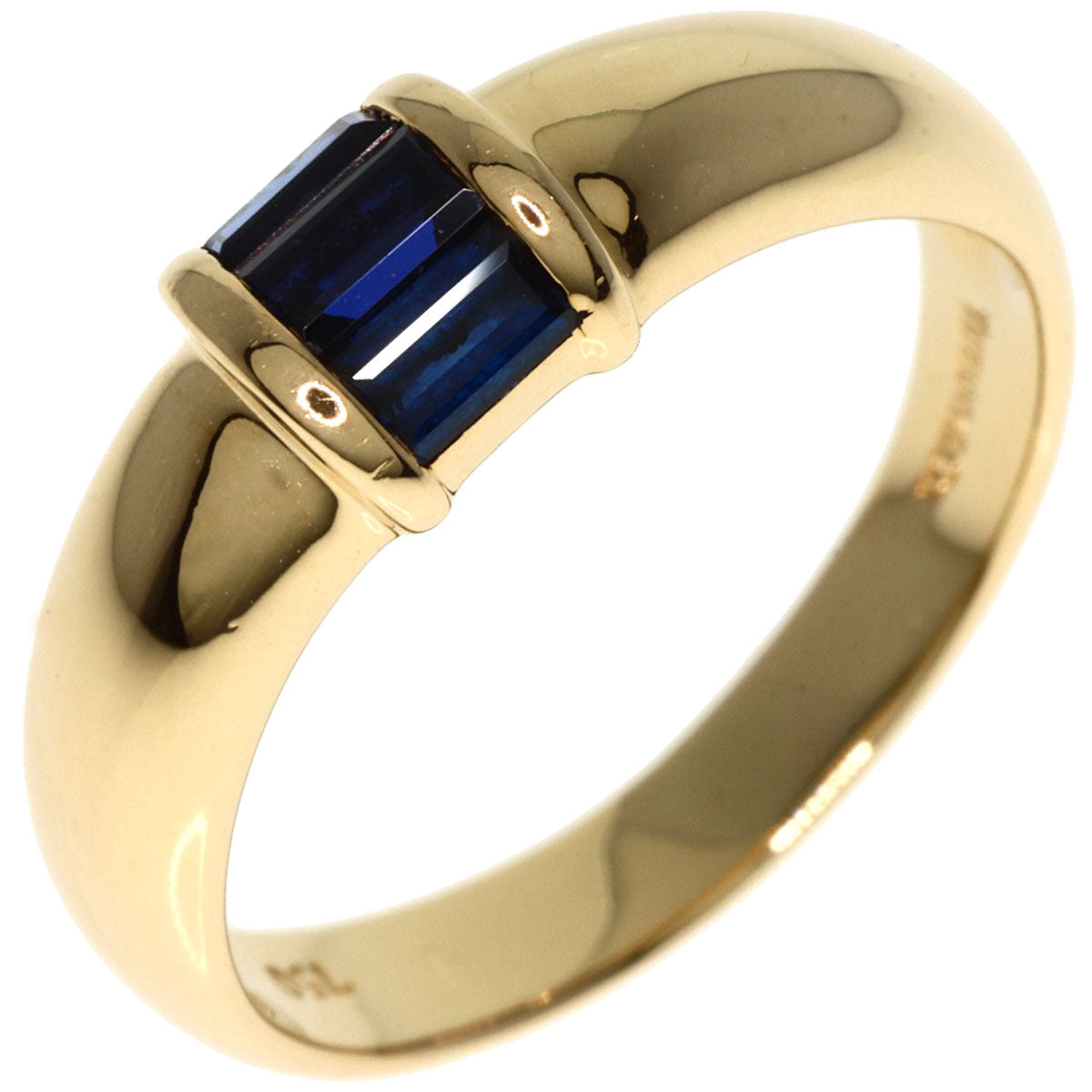 TIFFANY&Co.   Ring Stacking sapphire K18 Yellow Gold Ladies