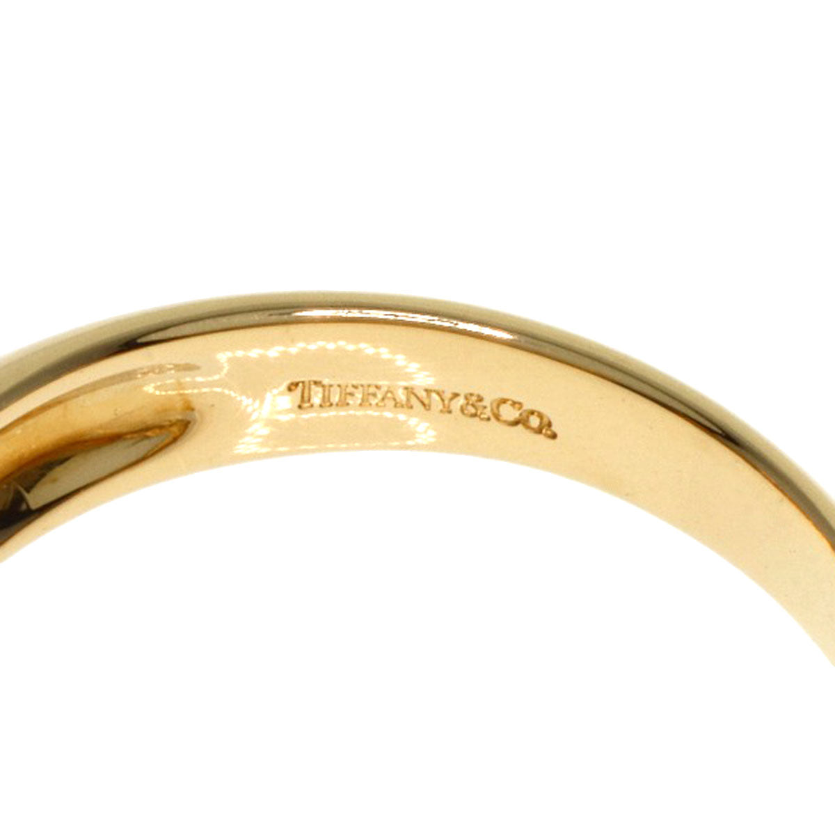 TIFFANY&Co.   Ring Stacking sapphire K18 Yellow Gold Ladies