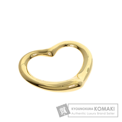 TIFFANY&Co.   Open heart Pendant top  K18 Yellow Gold Ladies [Used]