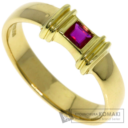 TIFFANY&Co.   Ring Stacking Ruby K18 Yellow Gold Ladies