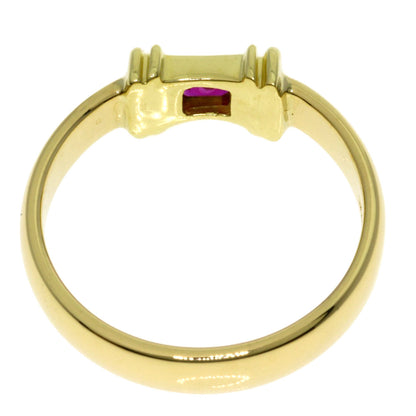 TIFFANY&Co.   Ring Stacking Ruby K18 Yellow Gold Ladies