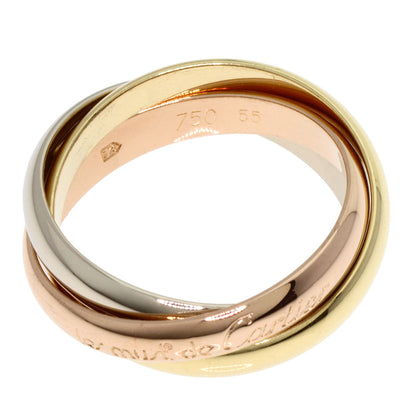 CARTIER   Ring Trinity #55 K18 Yellow Gold K18 White GoldLadies