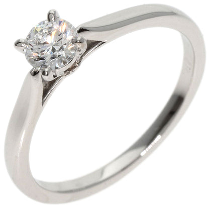 CARTIER   Ring Solitaire Diamond # 48 Platinum PT950 Ladies