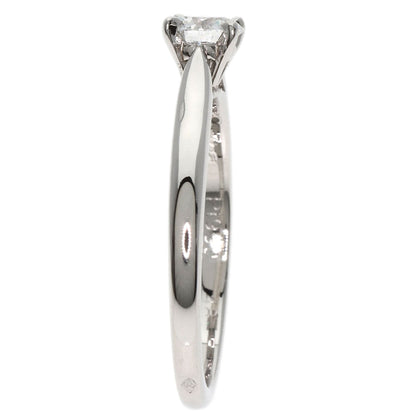 CARTIER   Ring Solitaire Diamond # 48 Platinum PT950 Ladies