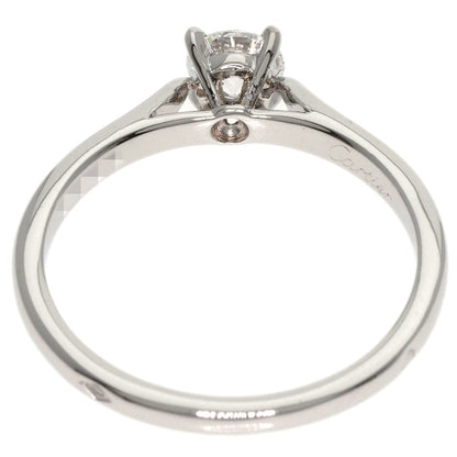 CARTIER   Ring Solitaire Diamond # 48 Platinum PT950 Ladies