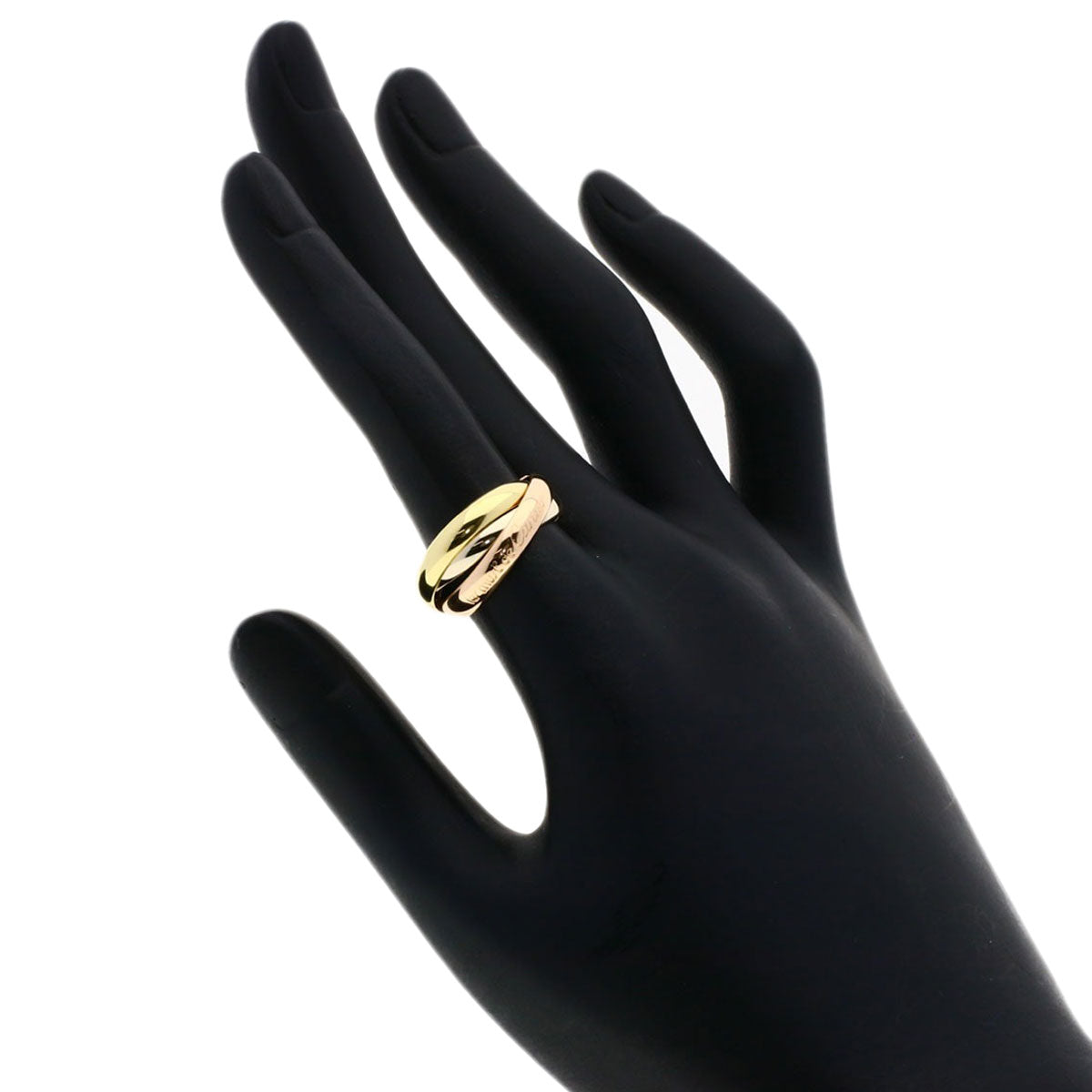 CARTIER Trinity #51 Ring K18 Yellow Gold K18 White GoldLadies [Used]
