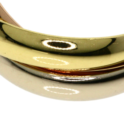 CARTIER Trinity #51 Ring K18 Yellow Gold K18 White GoldLadies [Used]