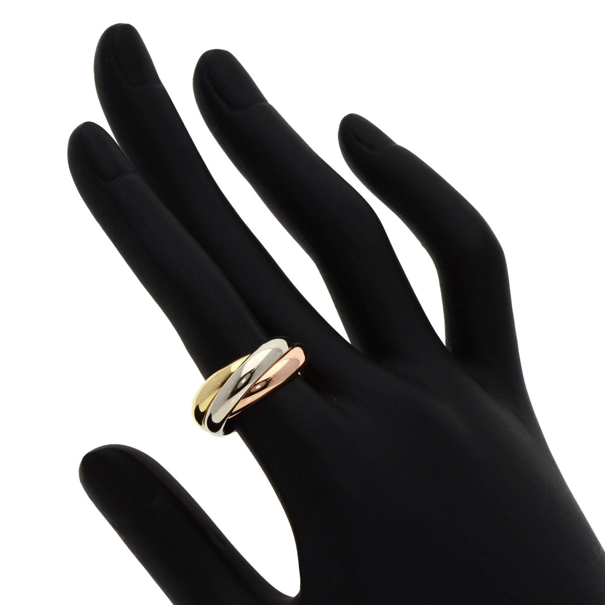 CARTIER   Ring Trinity LM #50 K18 Yellow Gold K18 White GoldLadies