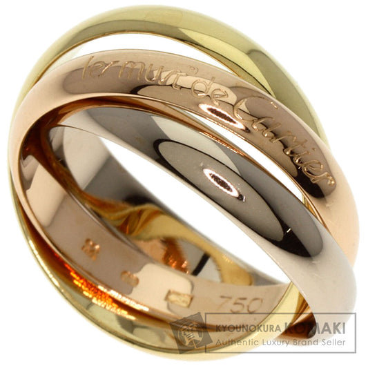 CARTIER   Ring Trinity #52 K18 Yellow Gold K18 White GoldLadies