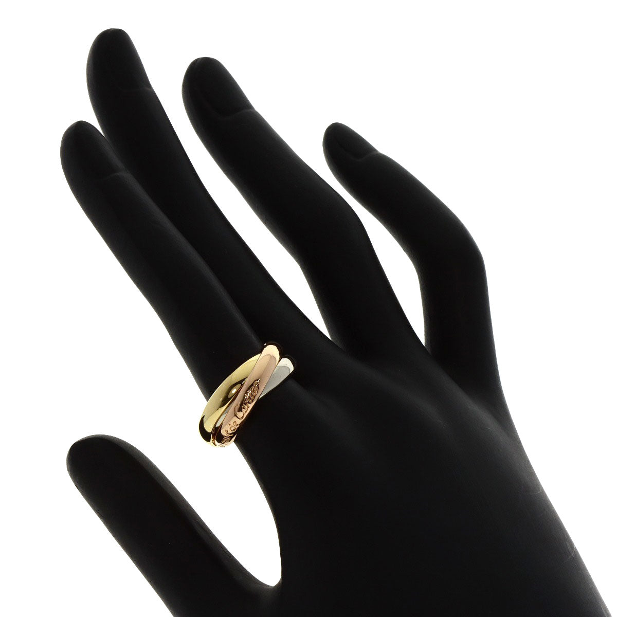 CARTIER   Ring Trinity #52 K18 Yellow Gold K18 White GoldLadies