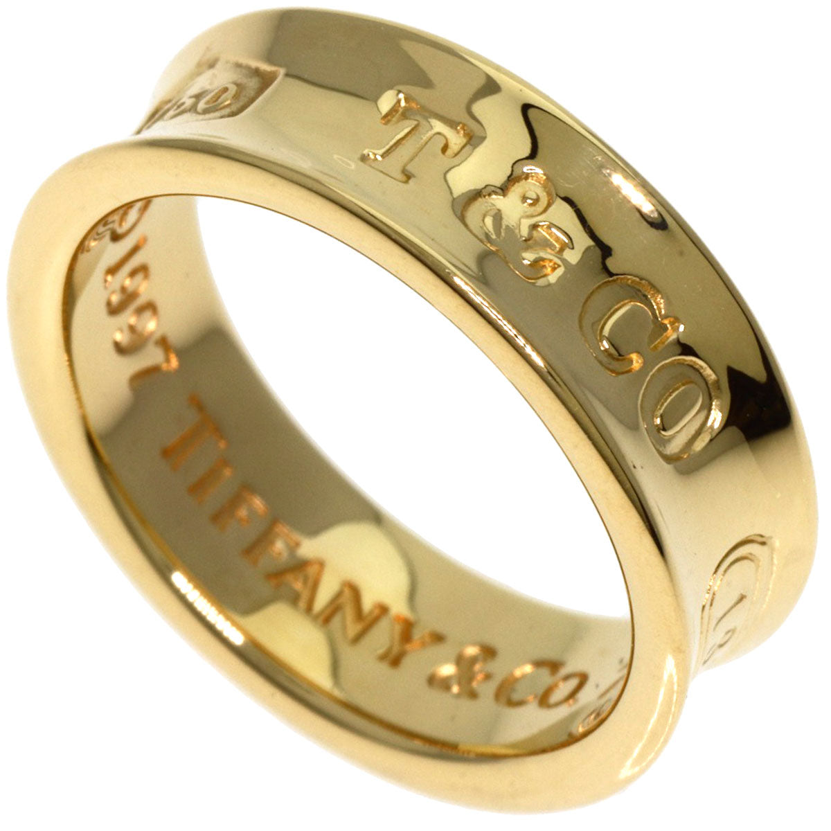 TIFFANY&Co.   Ring 1837 K18 Yellow Gold Ladies