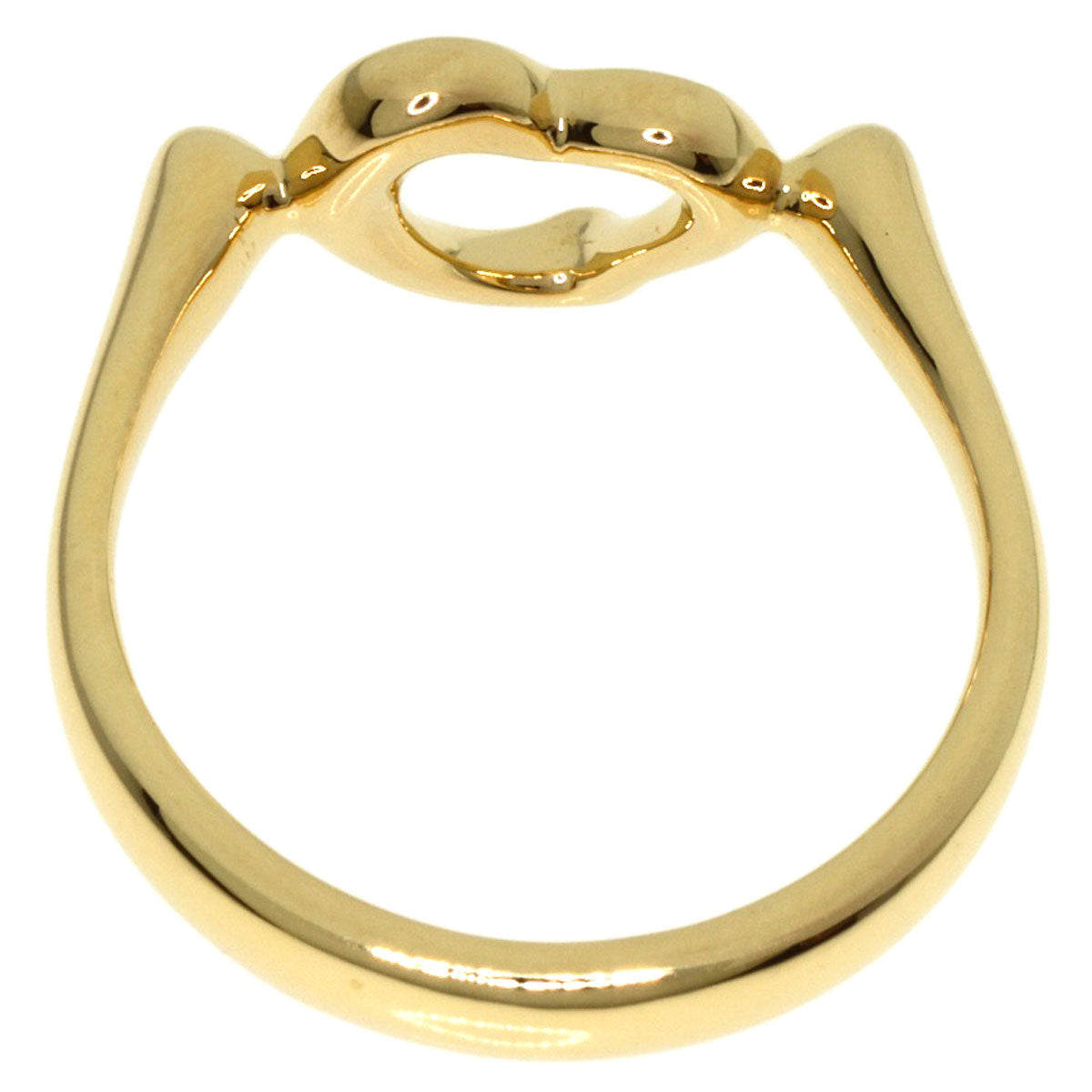 TIFFANY&Co.   Ring Open heart K18 Yellow Gold Ladies