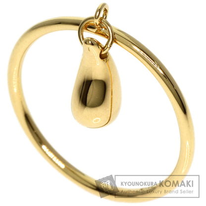TIFFANY&Co.   teardrop Ring  K18 Yellow Gold Ladies [Used]