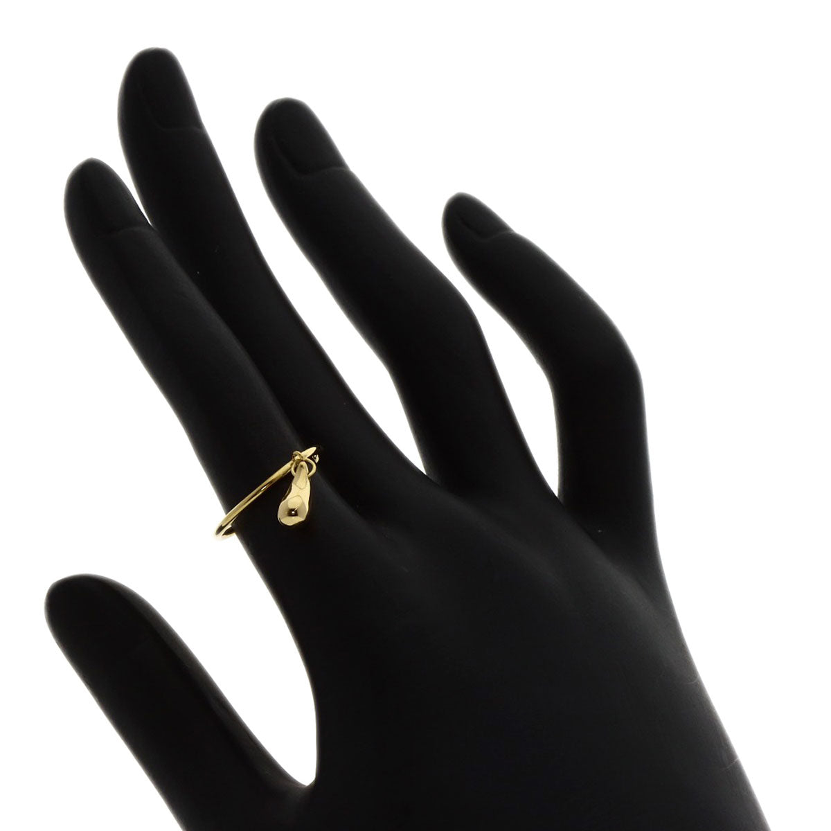 TIFFANY&Co.   teardrop Ring  K18 Yellow Gold Ladies [Used]