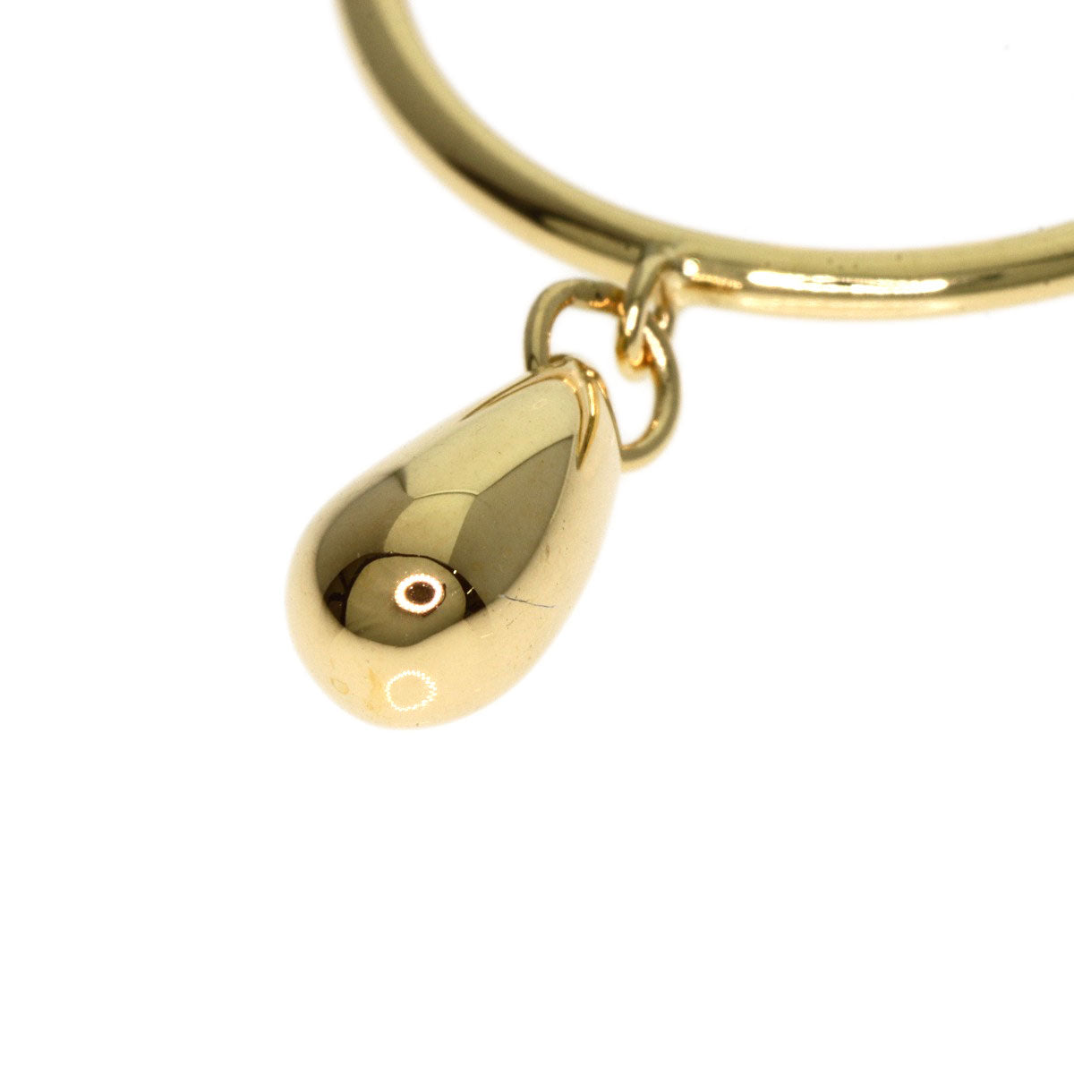 TIFFANY&Co.   teardrop Ring  K18 Yellow Gold Ladies [Used]