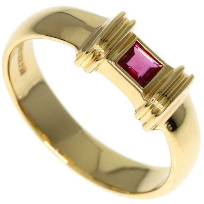 TIFFANY&Co.   Ring Stacking Ruby K18 Yellow Gold Ladies