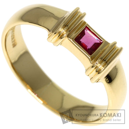 TIFFANY&Co.   Ring Stacking Ruby K18 Yellow Gold Ladies