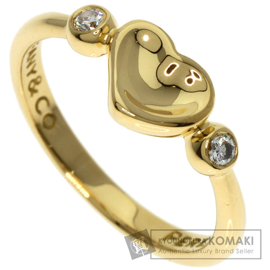 TIFFANY&Co.   Ring Full Heart 2P Diamond K18 Yellow Gold Ladies