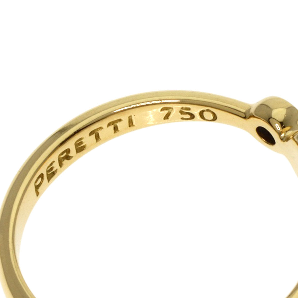 TIFFANY&Co.   Ring Full Heart 2P Diamond K18 Yellow Gold Ladies