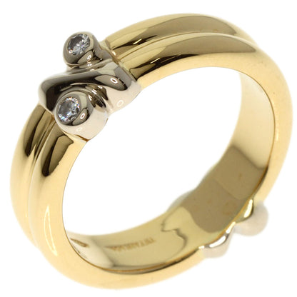 TIFFANY&Co.   Ring Signature Diamond K18 Yellow Gold Ladies