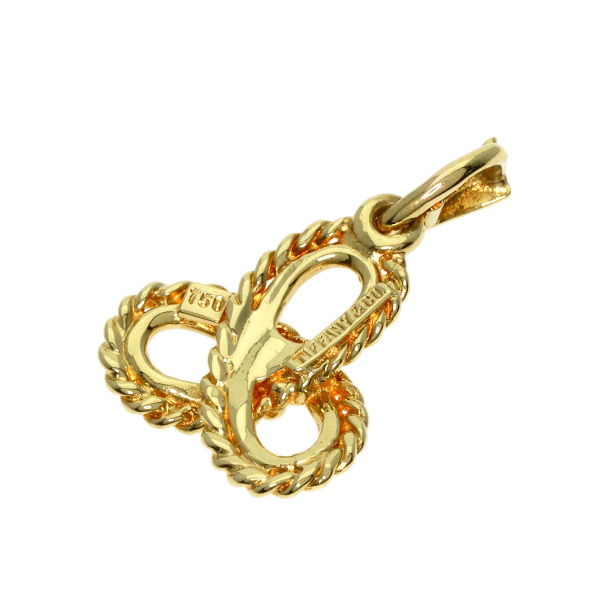 TIFFANY&Co.   Pendant top Trinity Knot K18 Yellow Gold Ladies