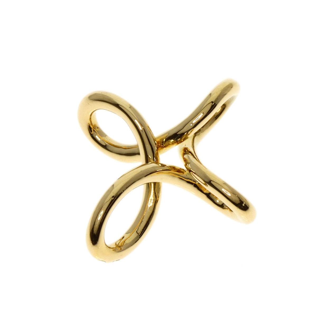 TIFFANY&Co.   Pendant top Infinity Cross K18 Yellow Gold Ladies