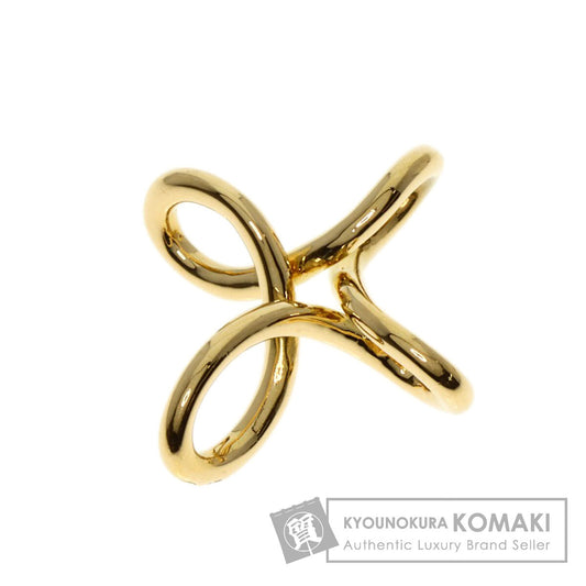 TIFFANY&Co.   Pendant top Infinity Cross K18 Yellow Gold Ladies