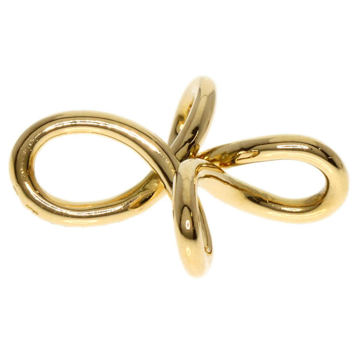 TIFFANY&Co.   Pendant top Infinity Cross K18 Yellow Gold Ladies