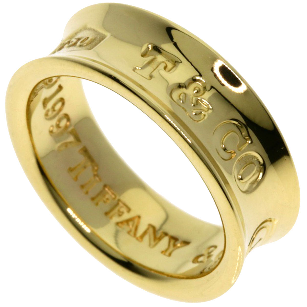 TIFFANY&Co.   Ring 1837 K18 Yellow Gold Ladies