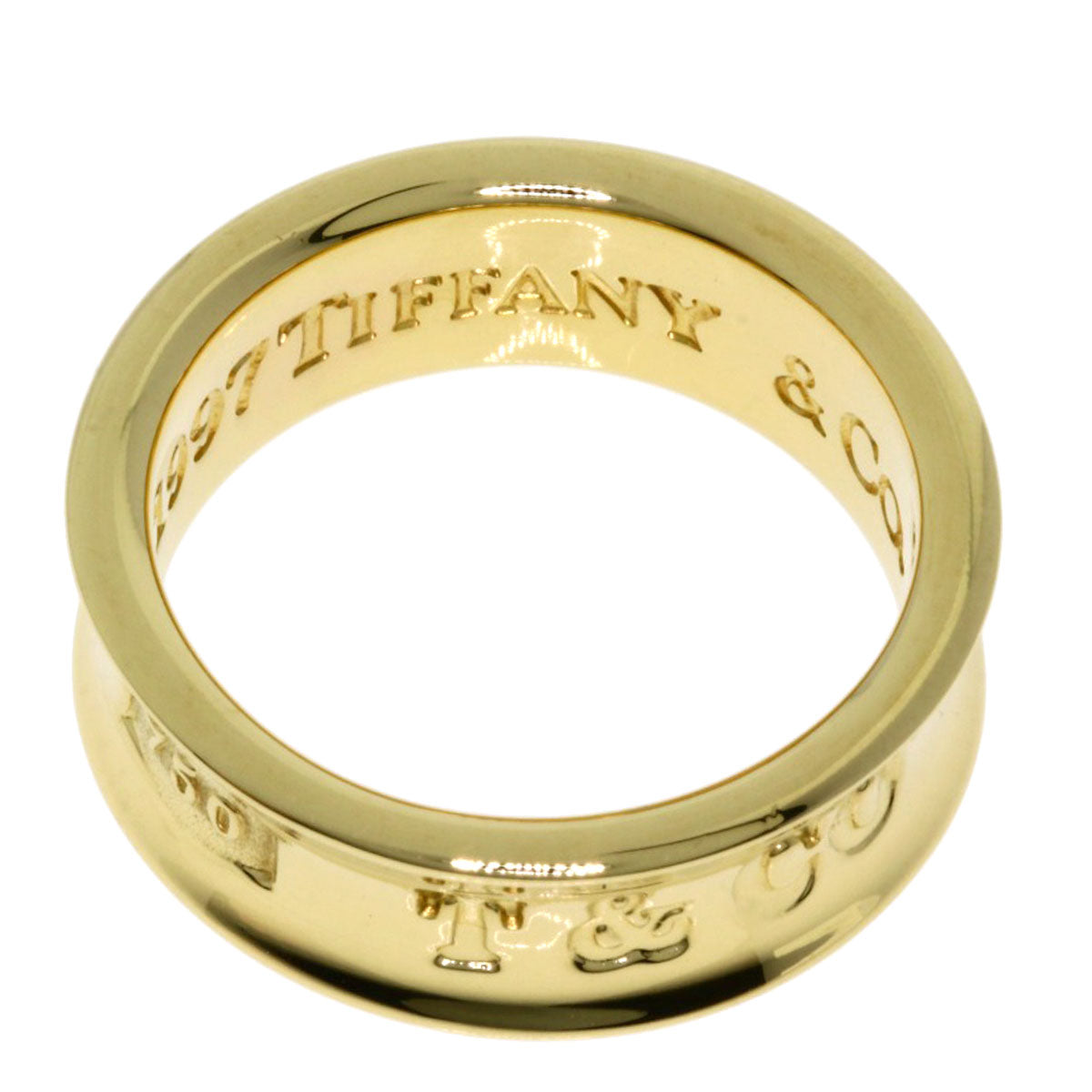 TIFFANY&Co.   Ring 1837 K18 Yellow Gold Ladies