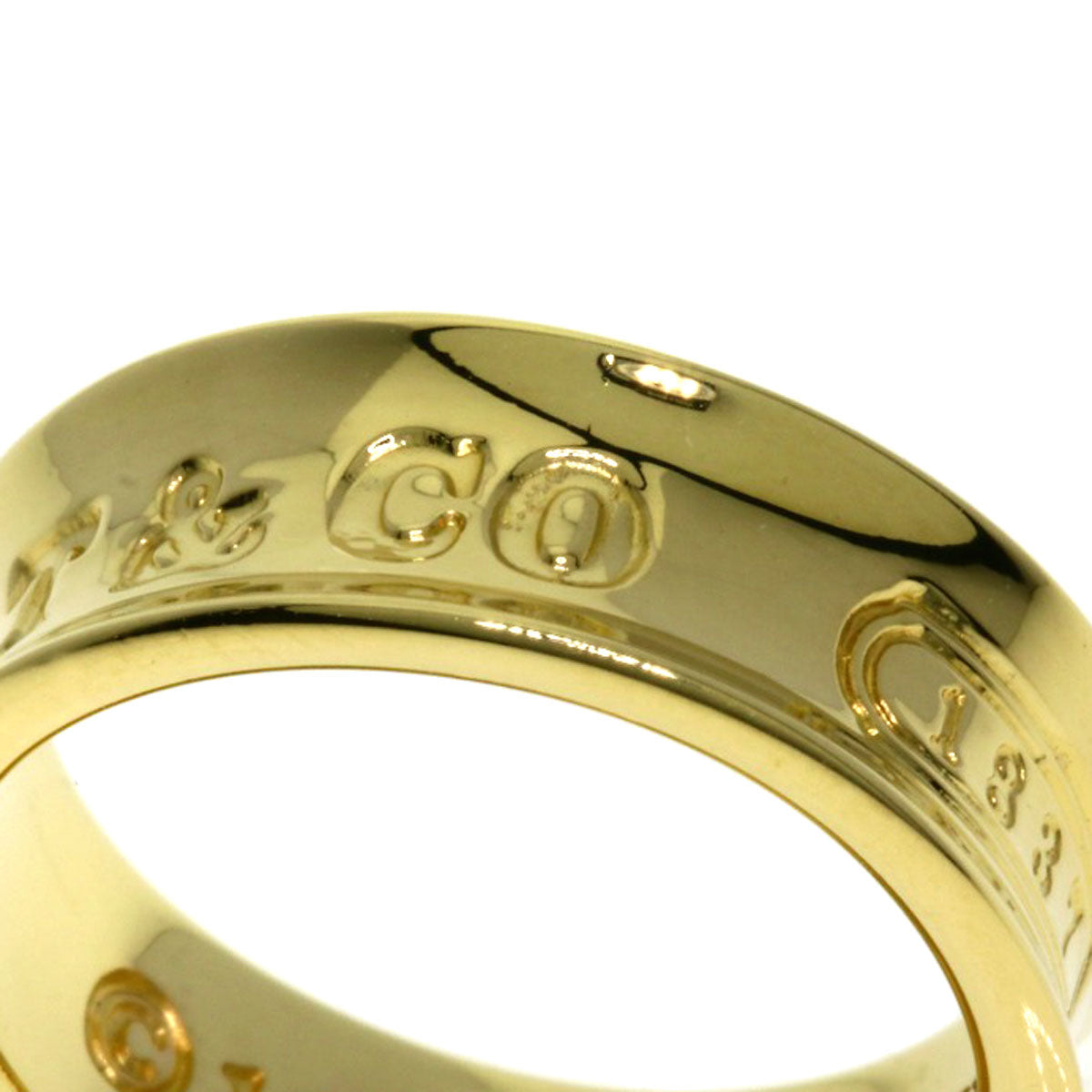 TIFFANY&Co.   Ring 1837 K18 Yellow Gold Ladies