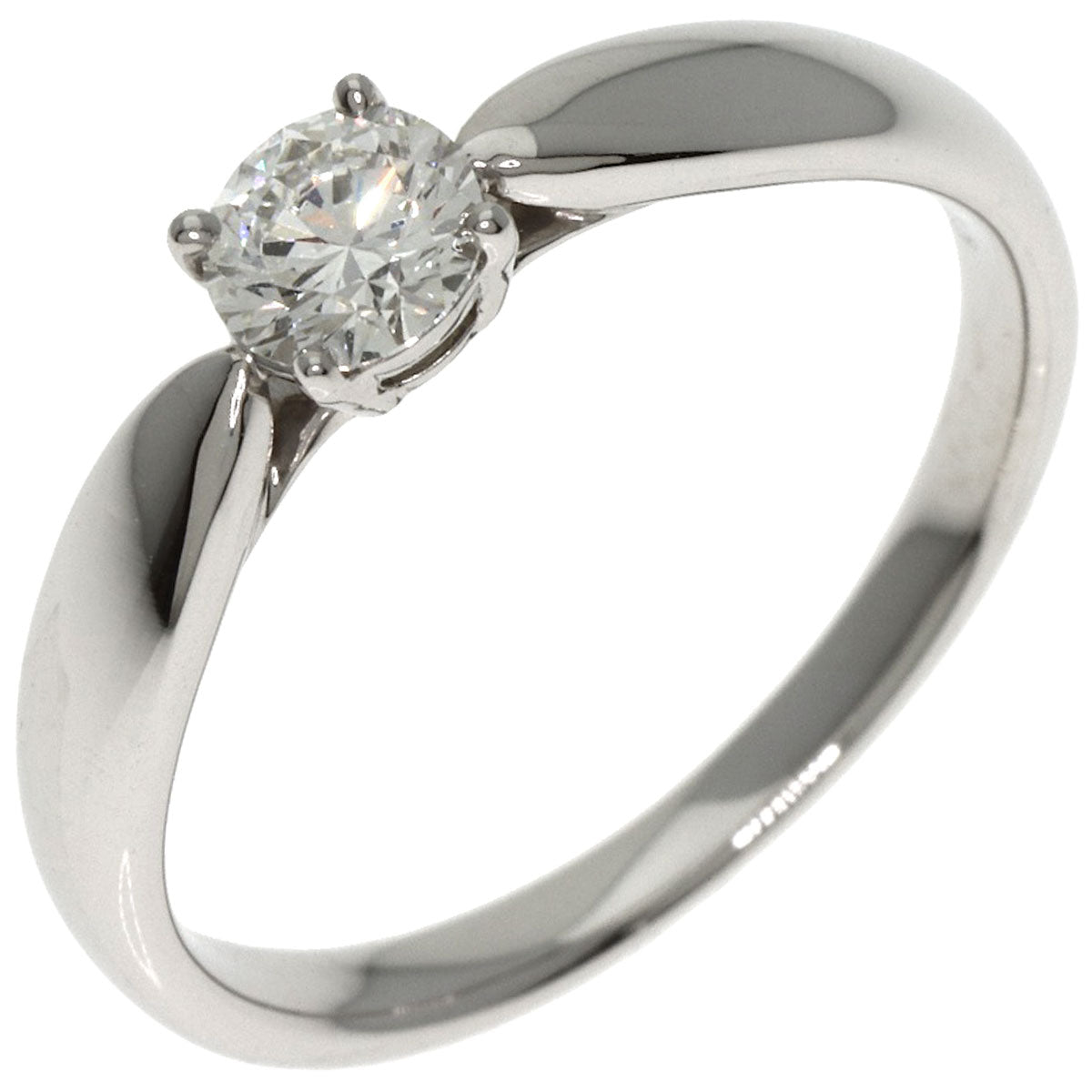 TIFFANY&Co. Harmony 1P Diamond Ring Platinum PT950 Ladies [Used]