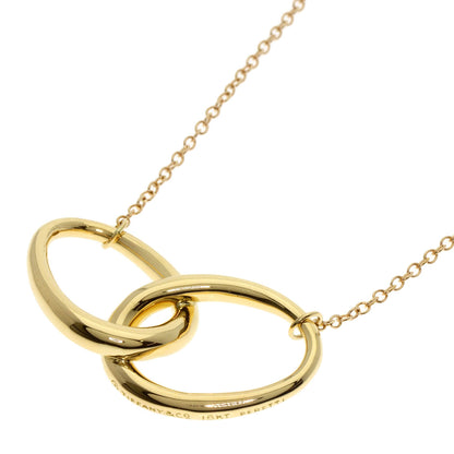 TIFFANY&Co.   Necklace Double Loop Medium K18 Yellow Gold Ladies