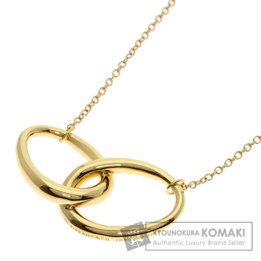 TIFFANY&Co.   Necklace Double Loop Medium K18 Yellow Gold Ladies