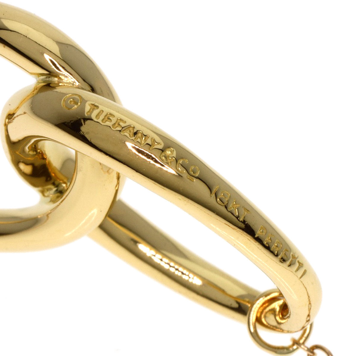 TIFFANY&Co.   Necklace Double Loop Medium K18 Yellow Gold Ladies