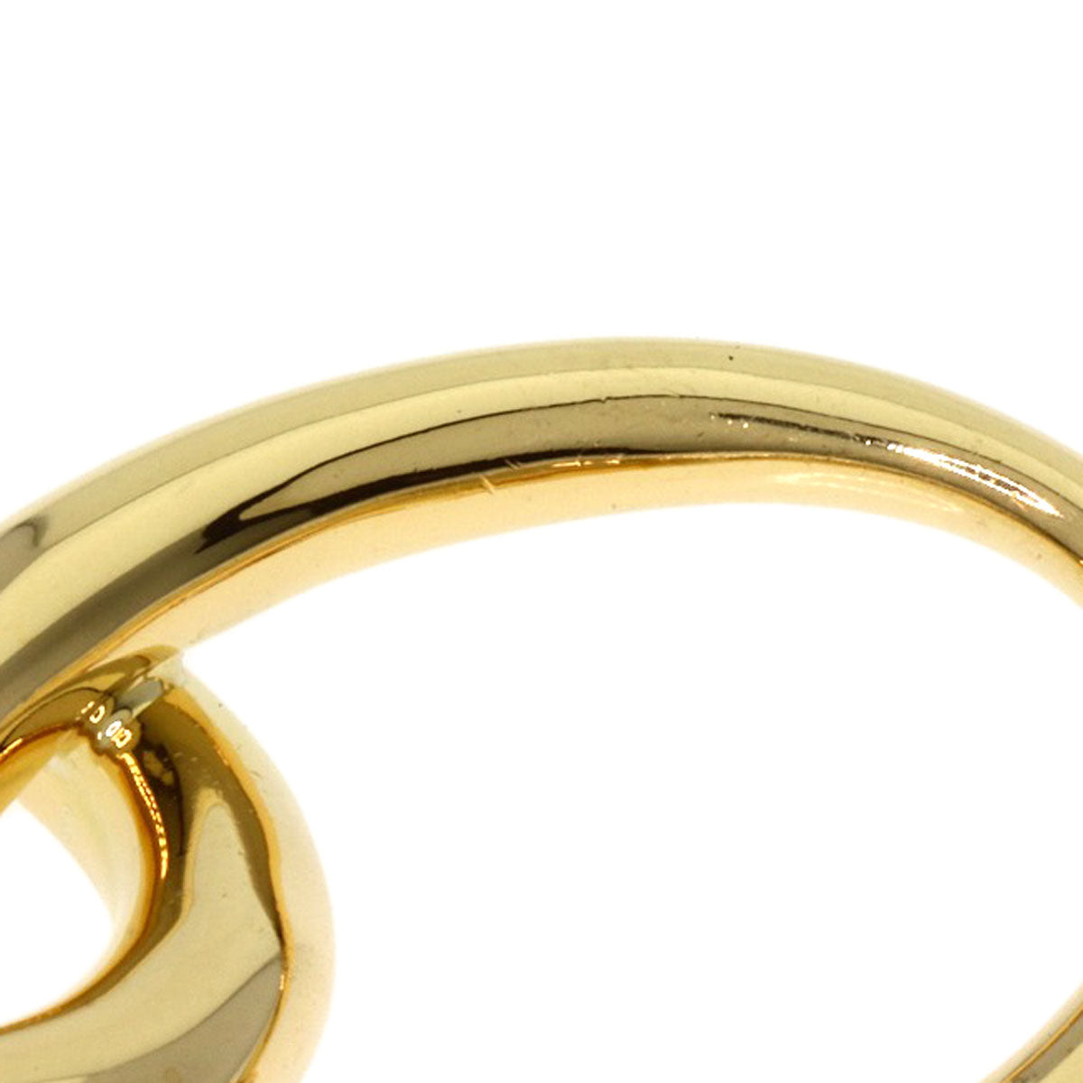 TIFFANY&Co.   Necklace Double Loop Medium K18 Yellow Gold Ladies