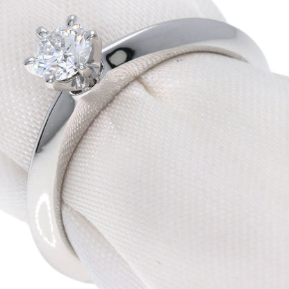 TIFFANY&Co. Solitaire Diamond Ring Platinum PT950 Ladies [Used]