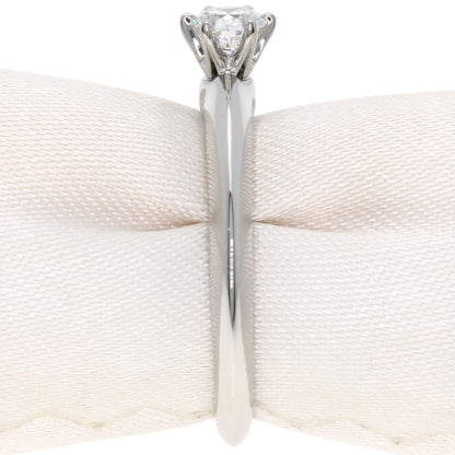 TIFFANY&Co. Solitaire Diamond Ring Platinum PT950 Ladies [Used]