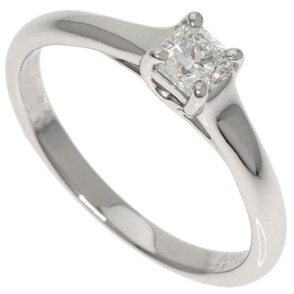 TIFFANY&Co. Square Princess Diamond Ring Platinum PT950 Ladies [Used]