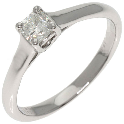TIFFANY&Co. Square Princess Diamond Ring Platinum PT950 Ladies [Used]