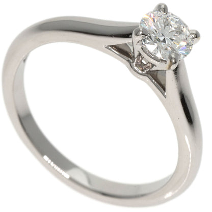 CARTIER   Ring Solitaire Diamond # 47 Platinum PT950 Ladies