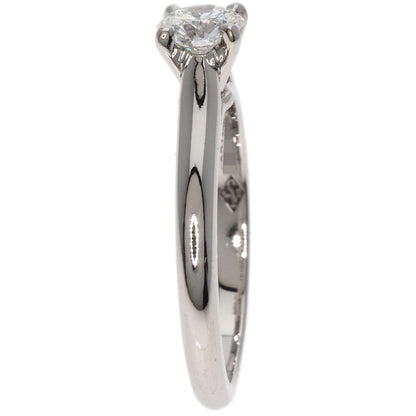 CARTIER   Ring Solitaire Diamond # 47 Platinum PT950 Ladies
