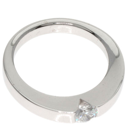 CARTIER   Ring Date with Diamond #46 K18 White Gold Ladies