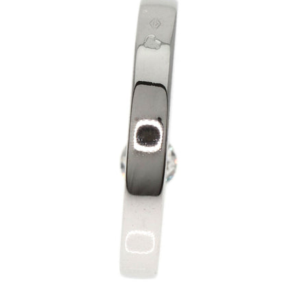 CARTIER   Ring Date with Diamond #46 K18 White Gold Ladies