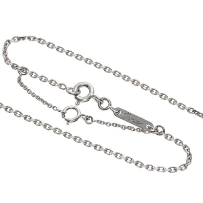 CARTIER   C heart Necklace  K18 White Gold Ladies [Used]
