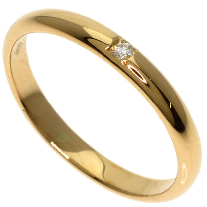 CARTIER   Classic Wedding 1P Diamond Ring  K18 Yellow Gold Ladies [Used]