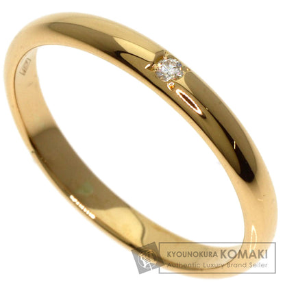 CARTIER   Classic Wedding 1P Diamond Ring  K18 Yellow Gold Ladies [Used]