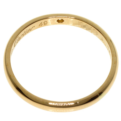 CARTIER   Classic Wedding 1P Diamond Ring  K18 Yellow Gold Ladies [Used]